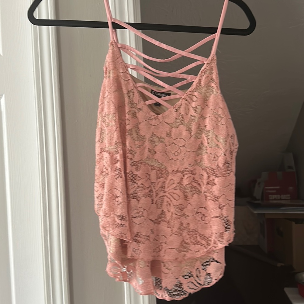 pink blouse xs